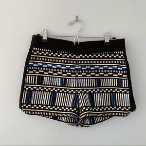 J. Crew Black, Blue, & White Size 4 Shorts